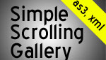 Customizable Scrolling Gallery