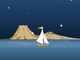 Night ocean animation